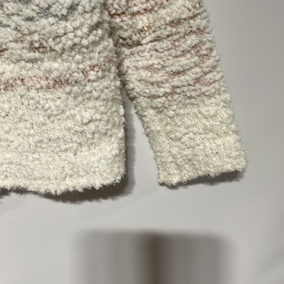 NWT Hippie Rose Ivory  Striped Sweater Medium Style PF9S20698 - Picture 17 of 17